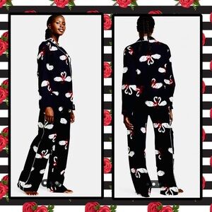 Victoria’s Secret Valentine’s Swan Pajamas XXL NWOT